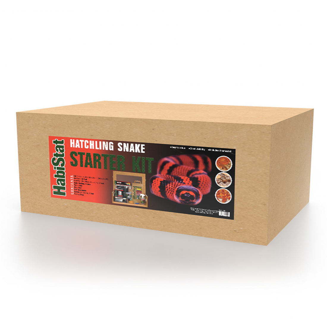 HabiStat Hatchling Snake Complete Starter Kit Oak Terrainium