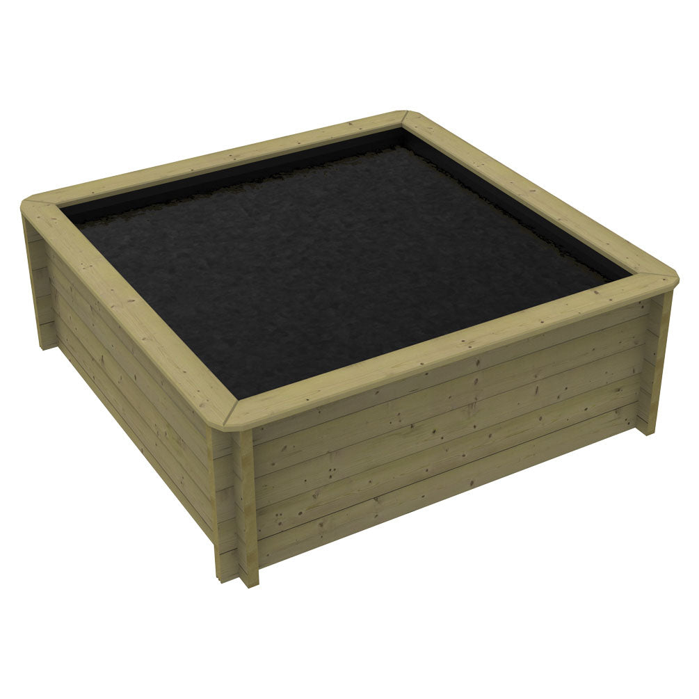 The Garden Timber Company Wooden Fish Ponds 2x2m 697mm Height 1912L