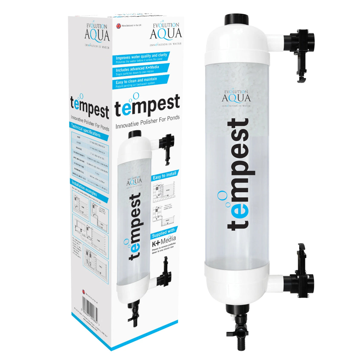 Evolution Aqua Tempest Pond Water Polisher Filter