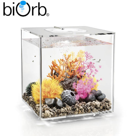 BiOrb Cube 30 Aquarium MCR LED Lighting Black / White / Clear