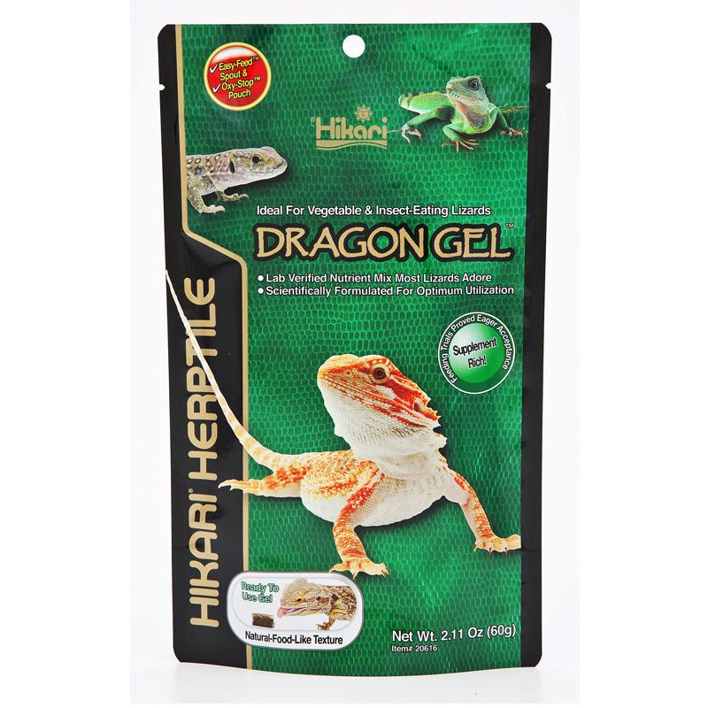 Hikari Herptile Reptile Foods DragonGel Ready To Eat Gel 60g