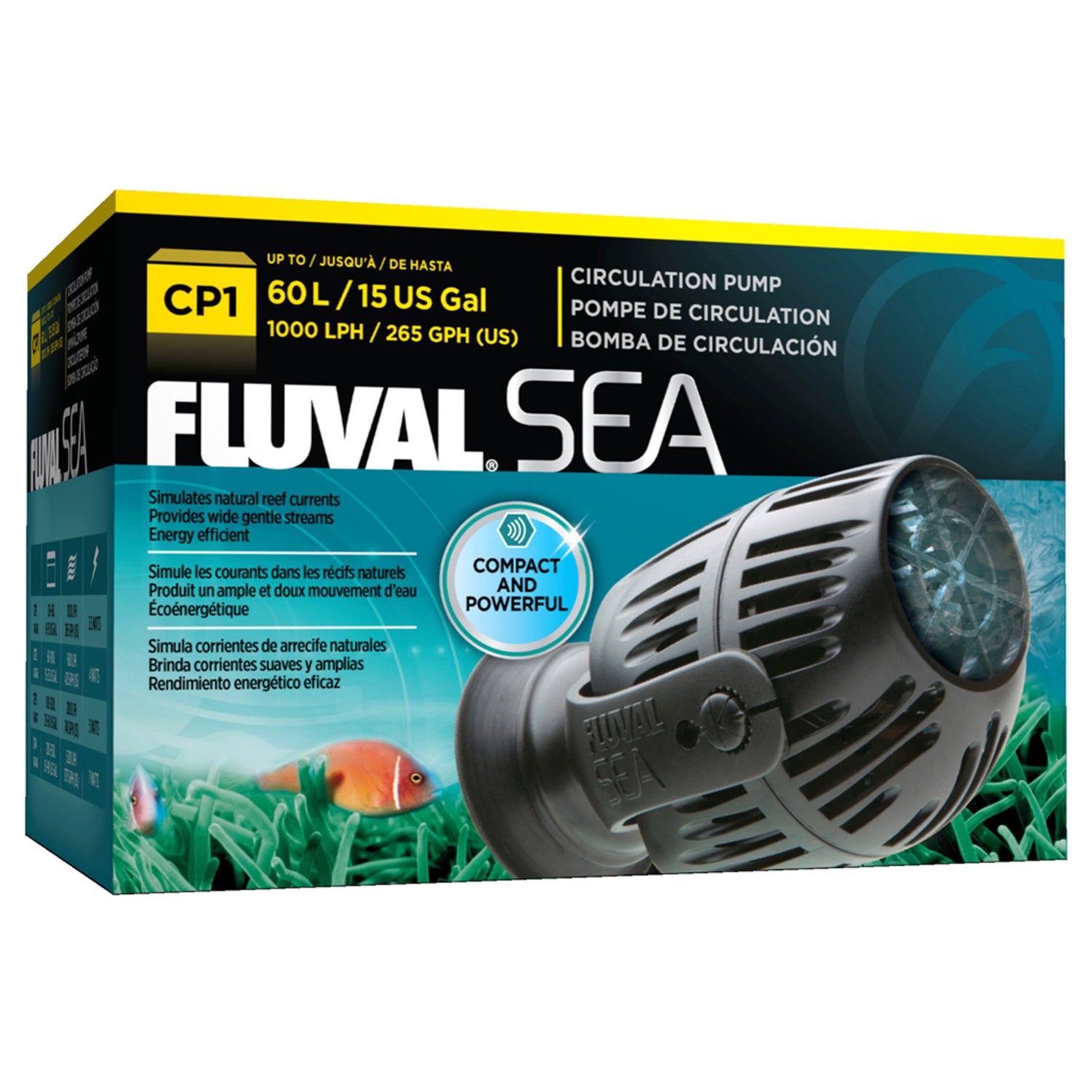 Fluval SEA CP1 Circulation Pump Wavemaker 1000L/h