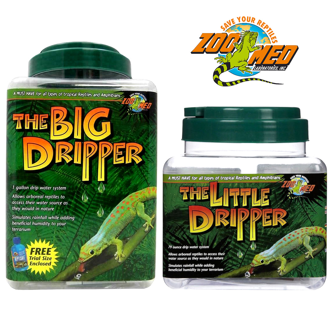 Zoo Med Arboreal Reptile Little & Big Drippers