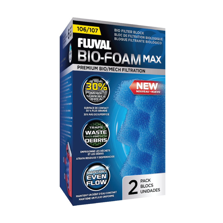 Fluval Pre-Filter Media Pads Bio-Foam MAX