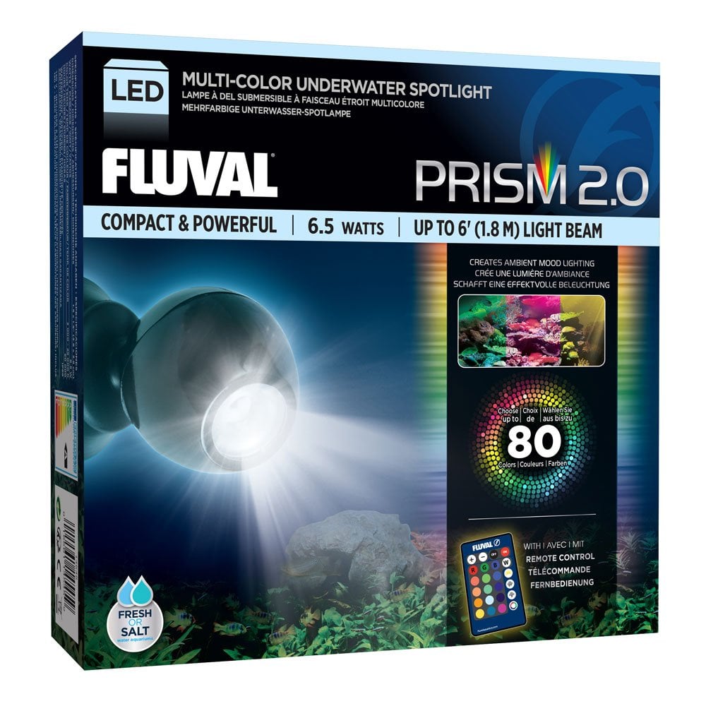 Fluval Prism Colour Changing Spot Lamp 6.5w