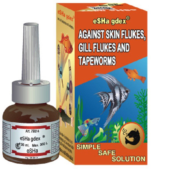 eSHa Gdex Skin & Gill Flukes Treatment 20ml