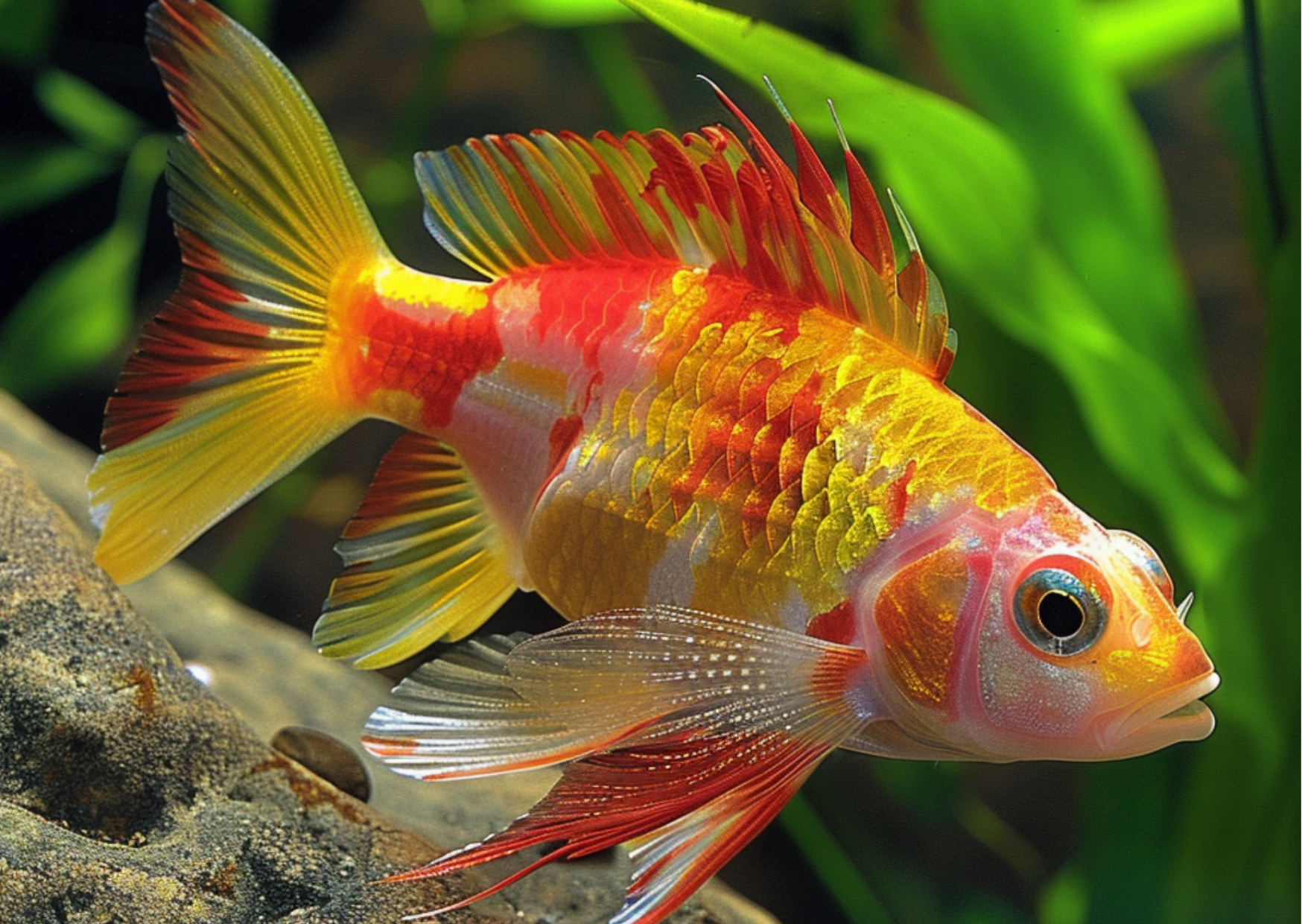 Fantasy Fish AI: Fancy Cichlid