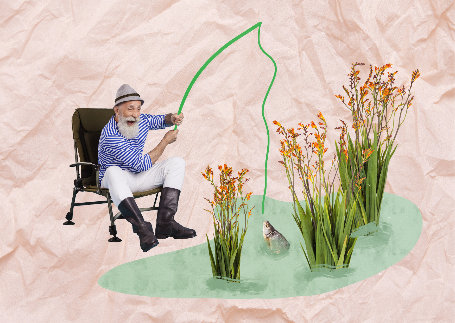 Can You Go Fishing in Your Own Garden Pond?