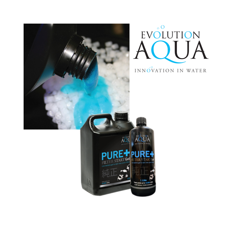 How Does Evolution Aqua Pure+ Filter Start Gel work?