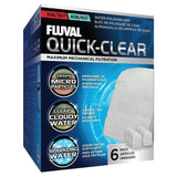 Fluval Quick-Clear Water Polishing Pads for 306/307/406/407 (6 Pack)