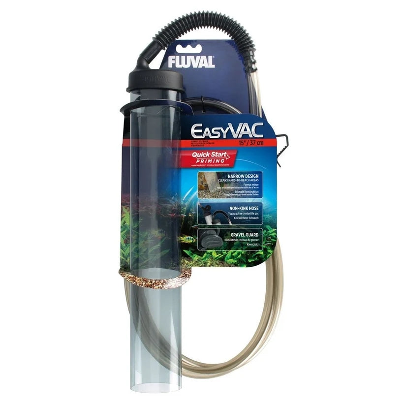 Fluval EasyVac Aquarium Gravel Cleaner – Mini, Small, Medium & Large