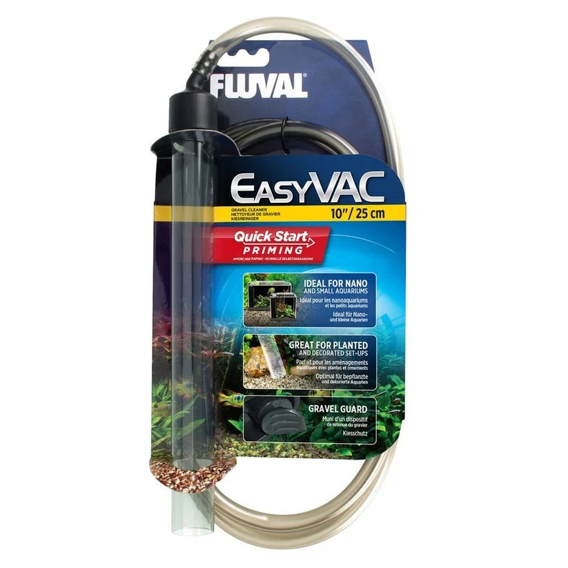 Fluval EasyVac Aquarium Gravel Cleaner – Mini, Small, Medium & Large