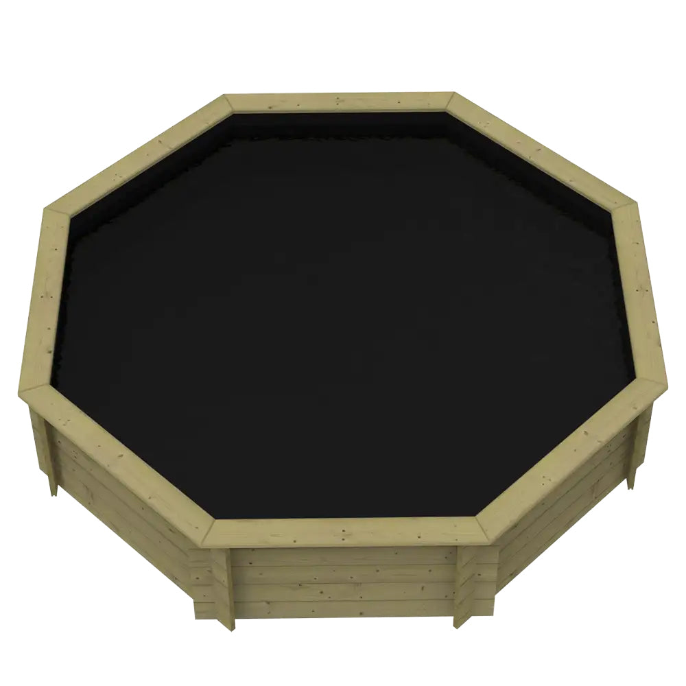 The Garden Timber Company Wooden Fish Ponds 10ft Octagonal 697mm Height 4078L