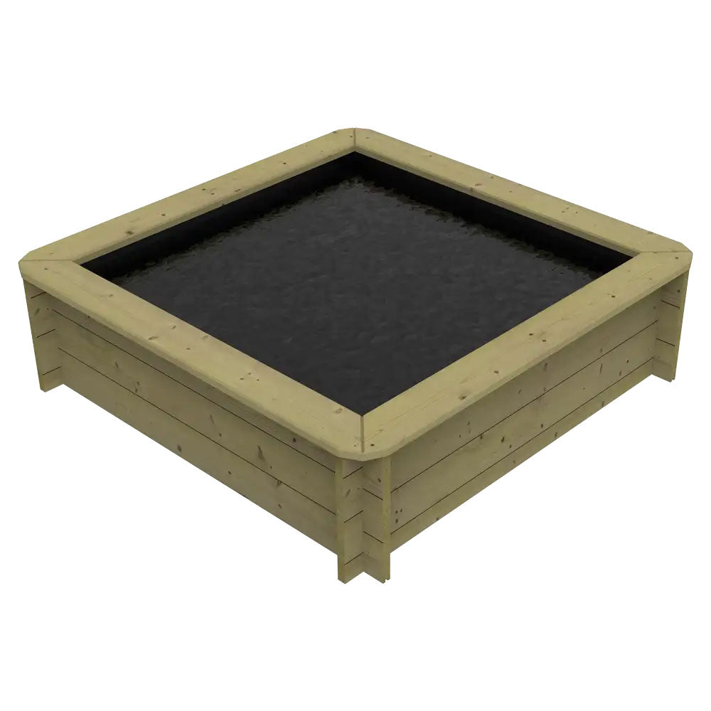 The Garden Timber Company Wooden Fish Ponds 1.5x1.5m 429mm Height 588L