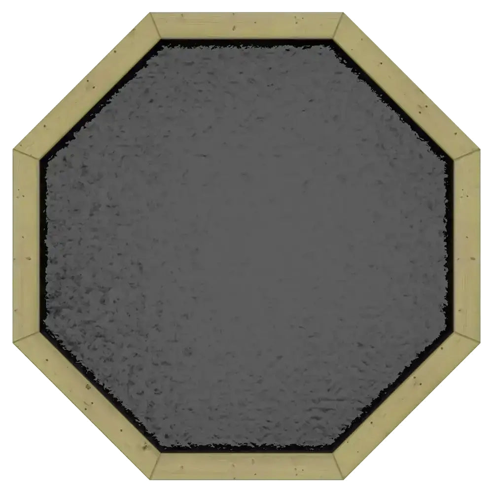The Garden Timber Company Wooden Fish Ponds 6ft Octagonal 697mm Height 1305L