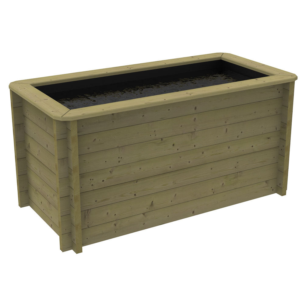 The Garden Timber Company Wooden Fish Ponds 2x1m 965mm Height 1179L