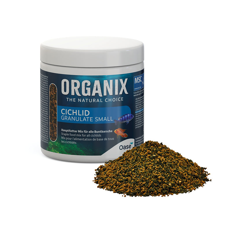 Oase ORGANIX Cichlid Granulate Granules Fish Food Small 250-500ml