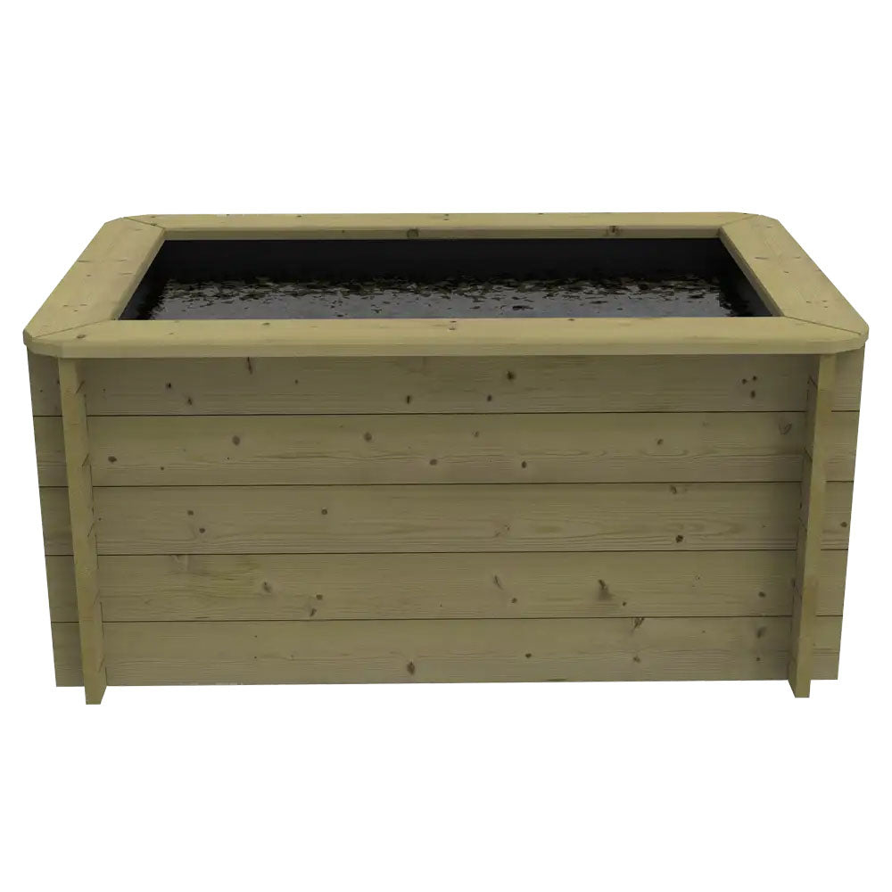 The Garden Timber Company Wooden Fish Ponds 1.5x1m 697mm Height 634L