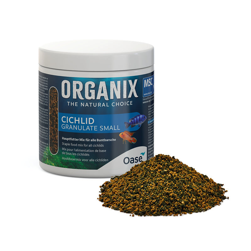Oase ORGANIX Cichlid Granulate Granules Fish Food Small 250-500ml