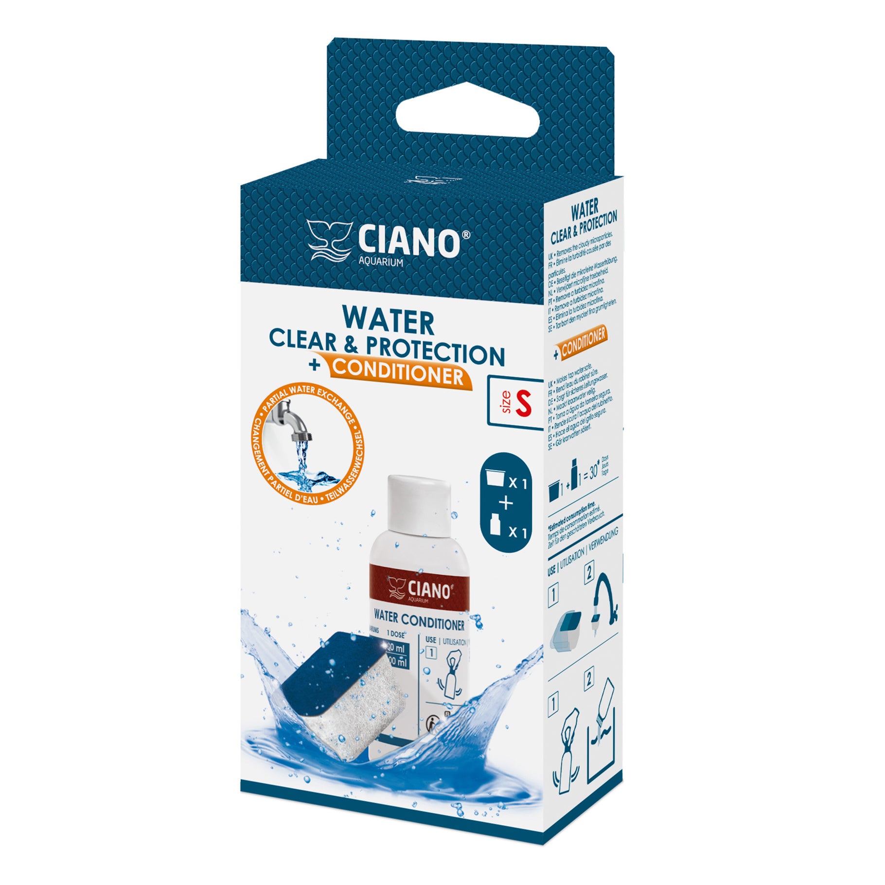 Ciano Water Clear & Protection & Conditioner 4 Sizes