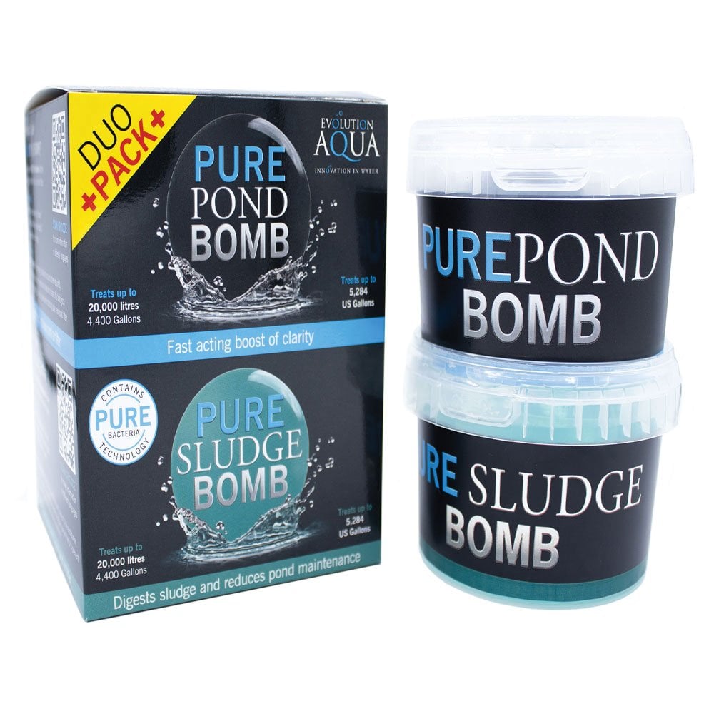 Evolution Aqua Pond Bomb & Sludge Bomb Duo Pack