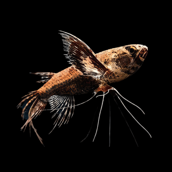 African Butterfly Fish Pantodon Buchholzi 5cm - Real Aquatics