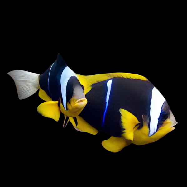 African Clownfish Amphiprion Allardi Pair - Real Aquatics