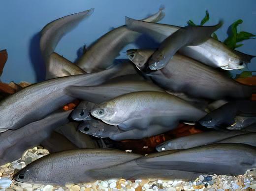 African Knife Fish Xenomystus Nigri 10cm - Real Aquatics