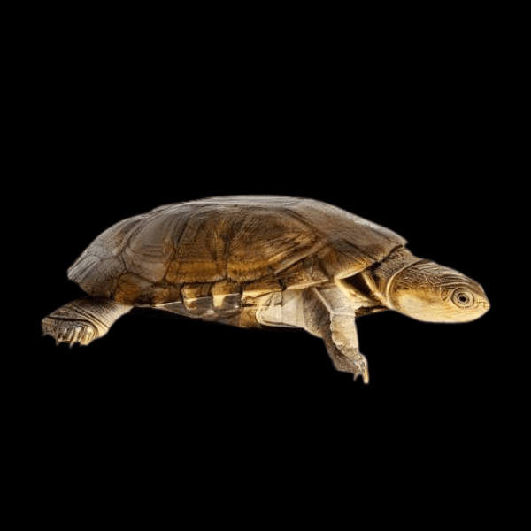 African Side Neck Turtle Pelomedusa Subrufa Juvenile 6cm - Real Aquatics