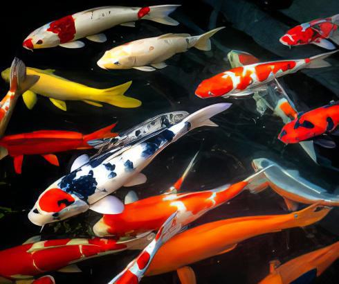 Assorted Grade A Koi Carp Cyprinus Carpio