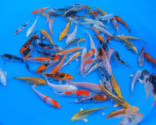 Assorted Grade A Koi Carp Cyprinus Carpio