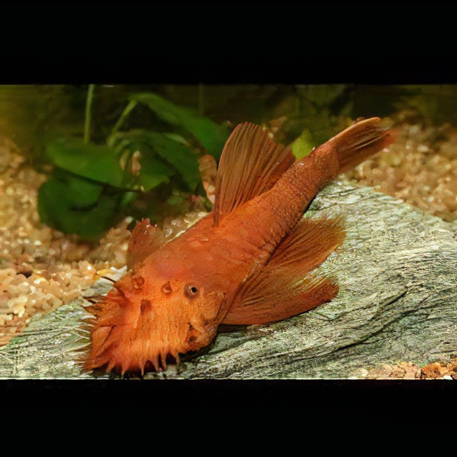Super Red Bristlenose Pleco Ancistrus - Real Aquatics