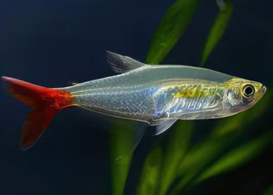 Bloodfin Tetra Aphyocharax Anisitsi 2cm - Real Aquatics