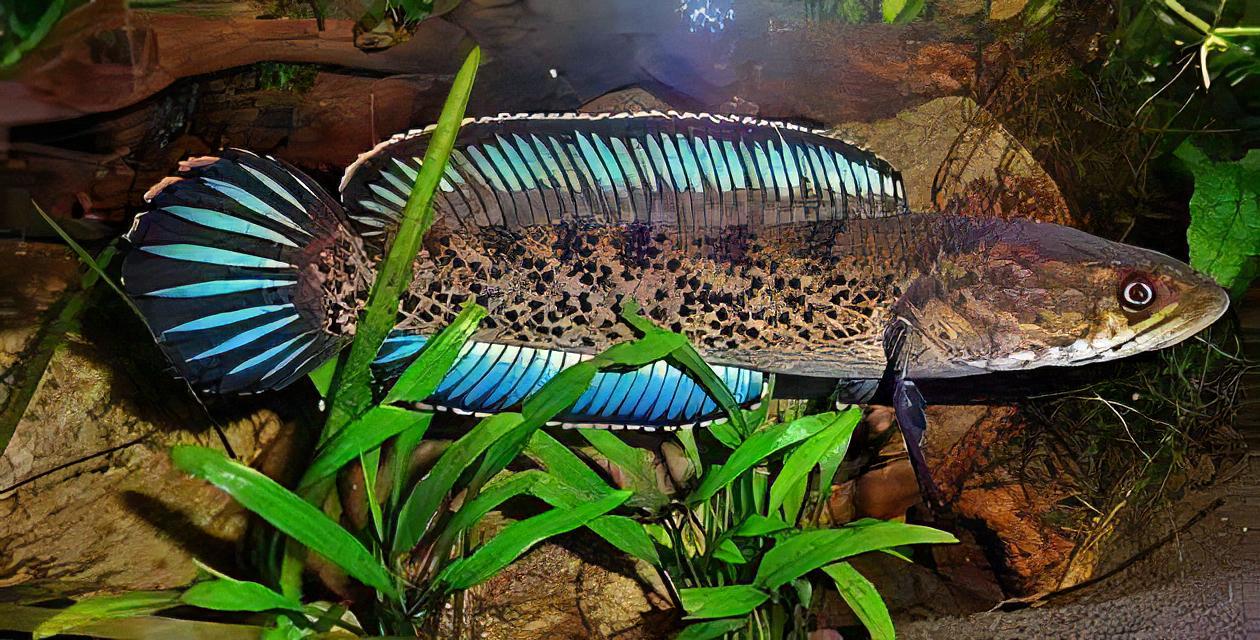 Assamese Spotted Purple Snakehead Chana Stewartii 10cm - Real Aquatics