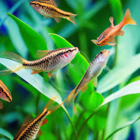 Long Fin Cherry Barb Puntius Titteya 3cm - Real Aquatics