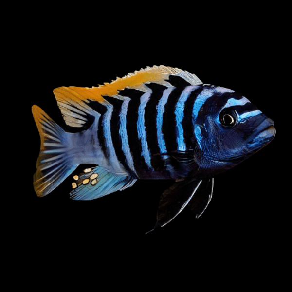 Pseudotropheus Cynotilapia Afra Red Top Malawi African Cichlid - Real Aquatics