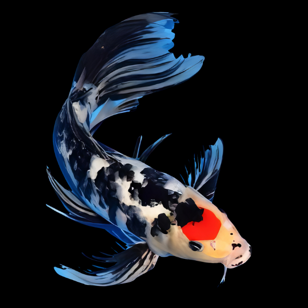 Doitsu Showa Butterfly Japanese Koi Carp Cyprinus Carpio
