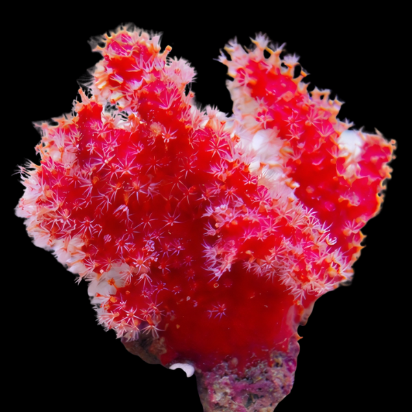 Fire Red Soft Coral Nephthyigorgia Sp - Real Aquatics