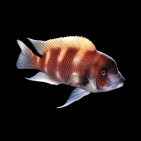 Cyphotilapia Frontosa Red 4cm - Real Aquatics