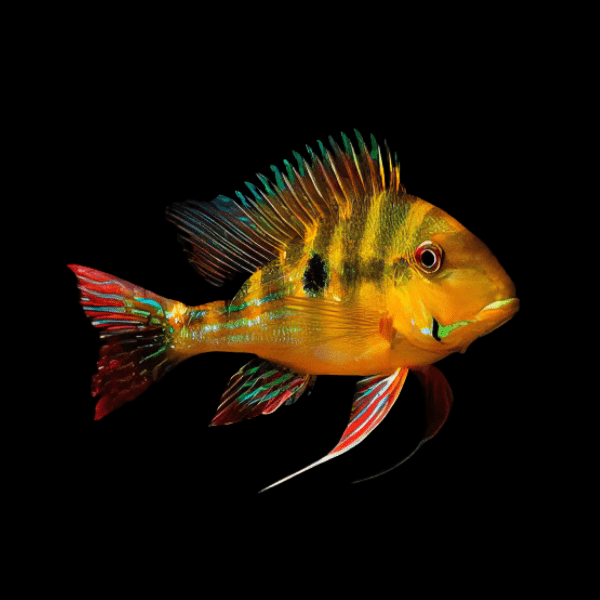 Geophagus Dicrozoster 4cm - Real Aquatics