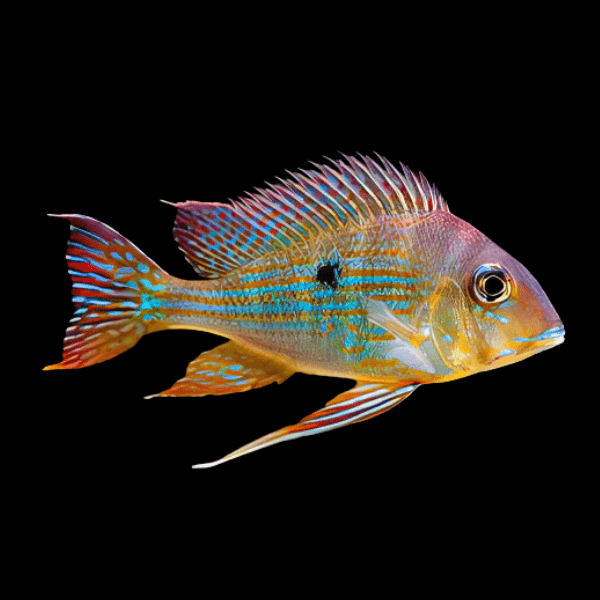 Geophagus Megasema 4cm - Real Aquatics