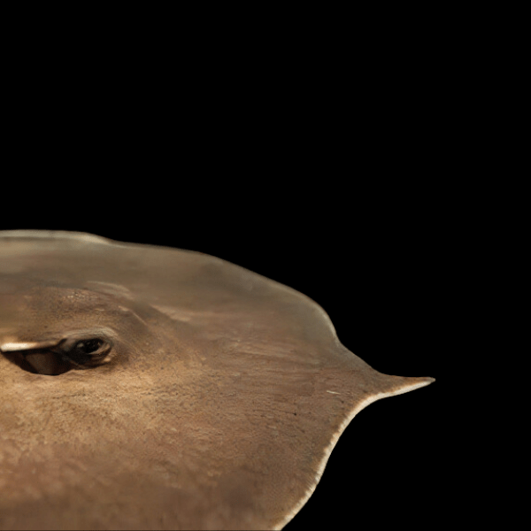Giant Freshwater Sting Ray Himantura Chaophraya 30cm