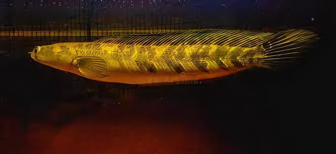 Yellow Emperor Snakehead Channa Maruliodes 10cm - Real Aquatics