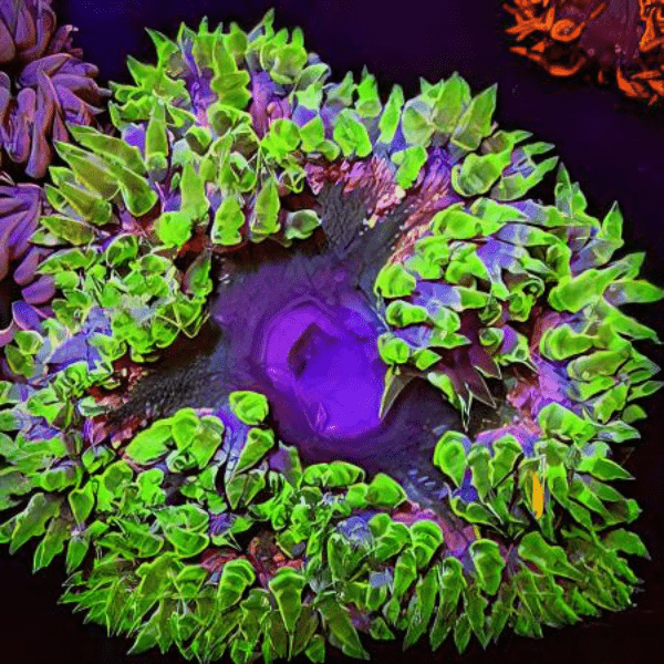 Green Rock Flower Anemone Epicystis Crucifer