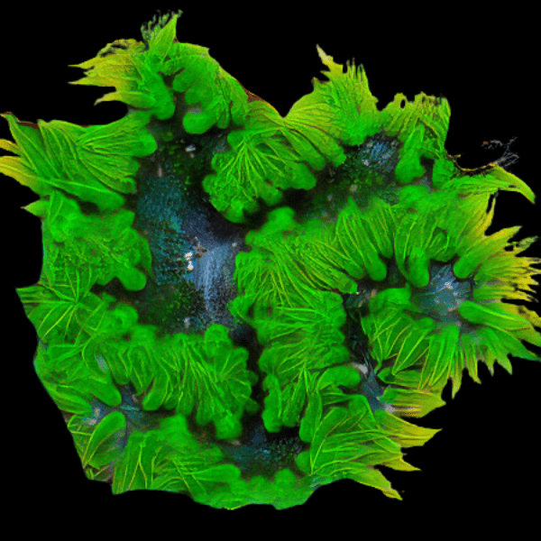 Green Rock Flower Anemone Epicystis Crucifer