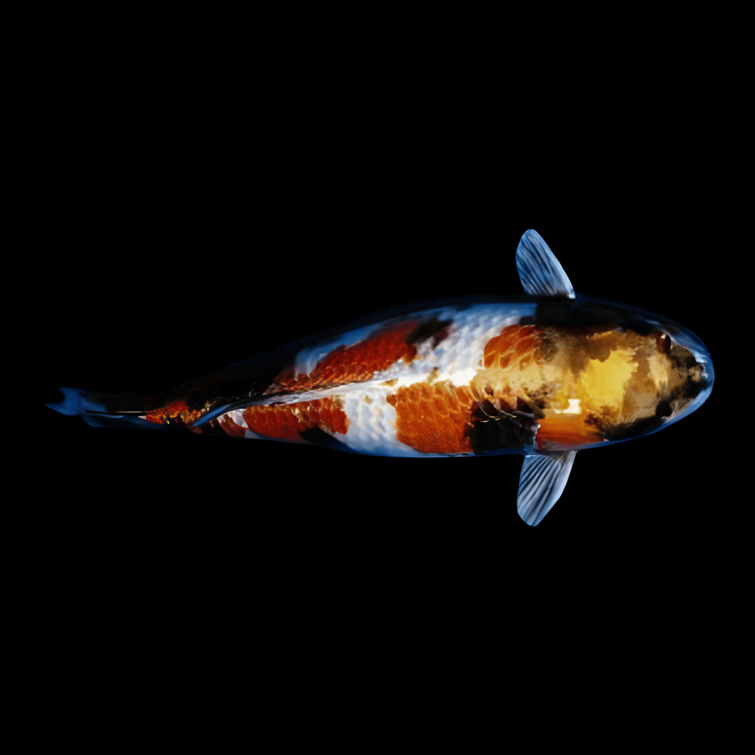 Kin Showa Japanese Koi Carp Cyprinus Carpio - Real Aquatics