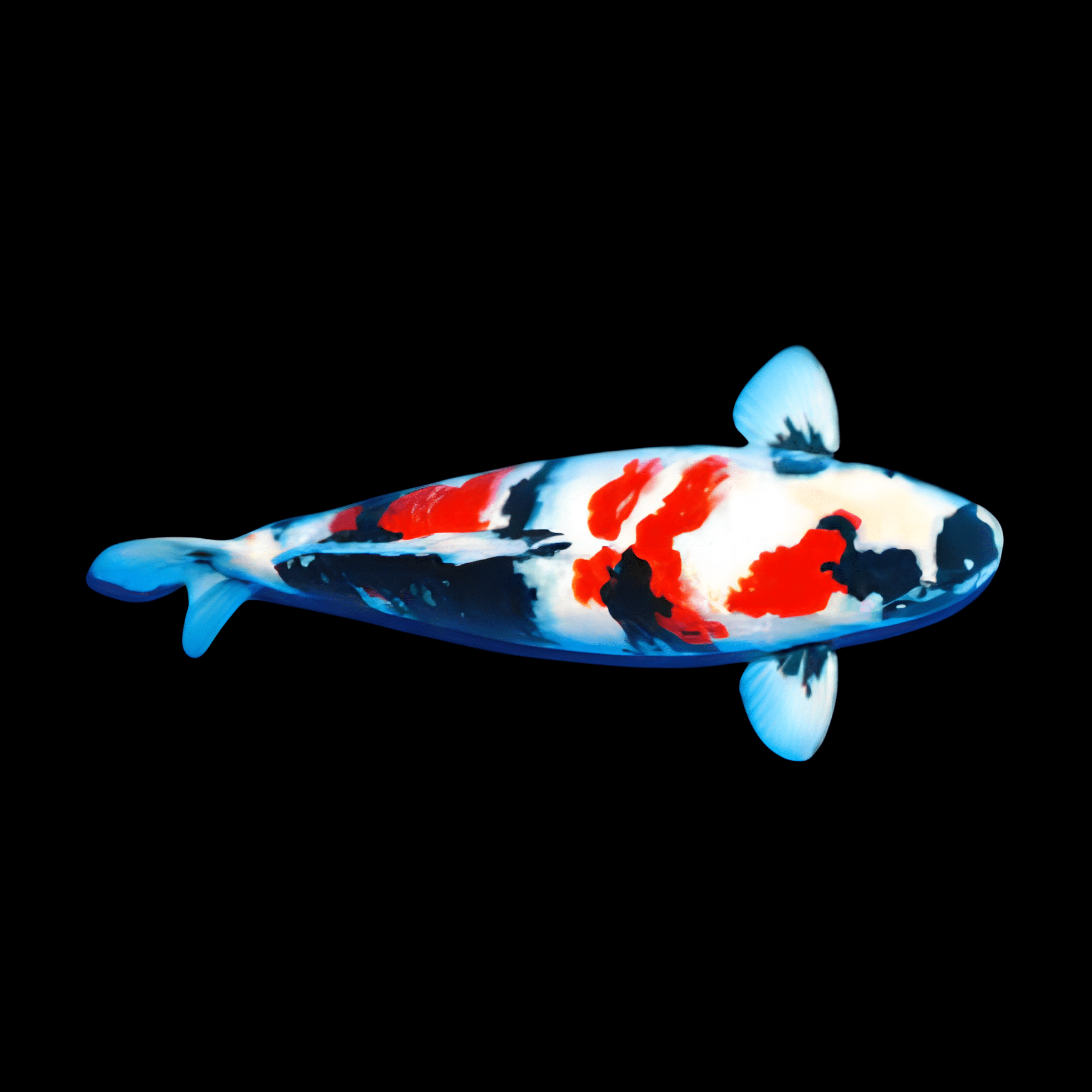 Showa Japanese Koi Carp Cyprinus Carpio - Real Aquatics
