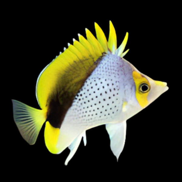 Marqesian Butterfly Fish Chaetodon Declivis - Real Aquatics