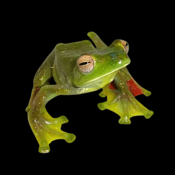 Maylayan Flying Frog Rhacophorus Prominanus 5cm - Real Aquatics