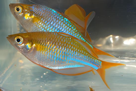 Neon Blue Rainbow Fish Melanotaenia Praecox 5cm - Real Aquatics